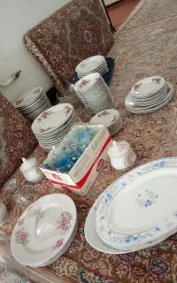 بشقاب گل سرخ