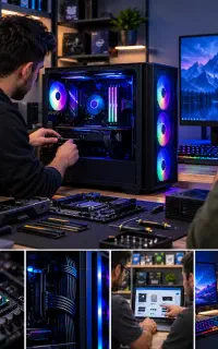 عیب‌یابی و اسمبل کامپیوتر مشاوره خرید لپ‌تاپ و PC