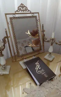 اینه شمعدان قدیمی