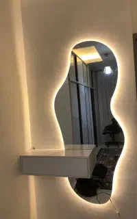 آیینه دفرمه طرح(مارال)بک لایت