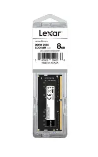 رم کامپیوتر 8 گیگابایت لکسار DDR4 در حد نو
