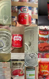 رب گوجه /رب قوطی / موادغذایی/ رب عزیز/رب ۲ کیلویی