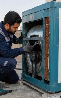 سرویس کولر آبی