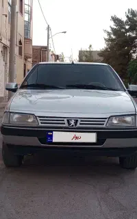 پژو 405 slx نقره ای 89
