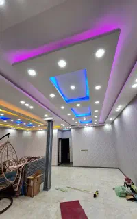مشاوره اجرا دکوراسیون داخلی سقف کاذب کناف پی وی سی
