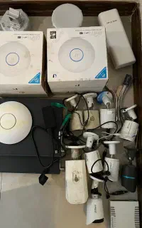 تجهیزات شبکه و دوربین مداربسته unifi ipcom dahua