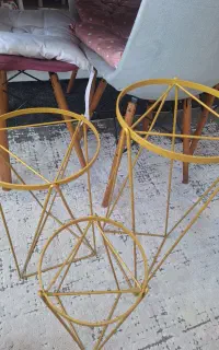 سه پایه سه عددی گلدان