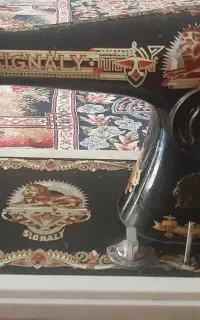 چرخ خیاطی قدیمی سالم وتمیز