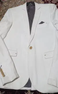 کت سفید مجلسی