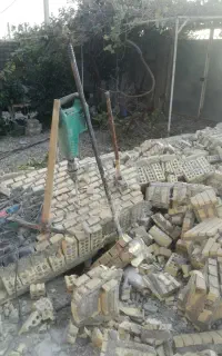 دریل تخریب چکشی و چرخشی سادات(بزرگمهر)