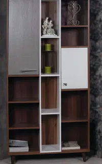 کتابخونه محصولات چوب رنگ