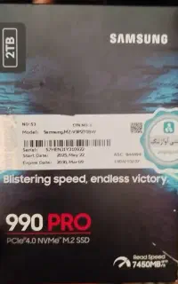 ssd Samsung 990 pro 2tra