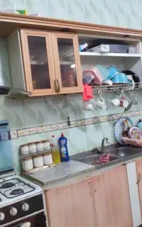 کابینت دست دوم با سینک و هود