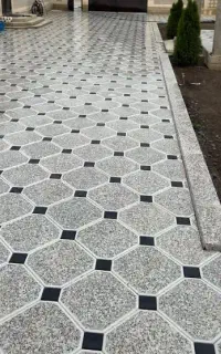 کاشی کاری .نما.موزاییک سرامیک.پله