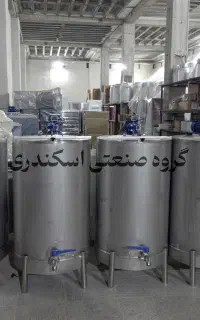 دیگ پاتیل پخت چلو پز پلو برنج ، شیر پروسس تانک 500