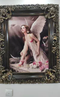 تابلو فرش دستبافت گونه