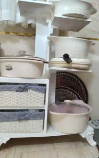 جاسیب زمینی وپیاز وجاقابلمه