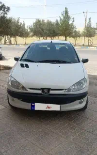 پژو 206v8 فول موتور tu5 بدون رنگ