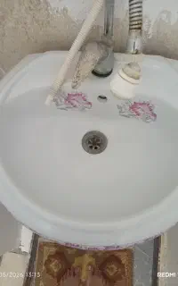 روشویی گل دار