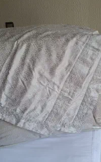 لحاف روتختی دو نفره نقره ای