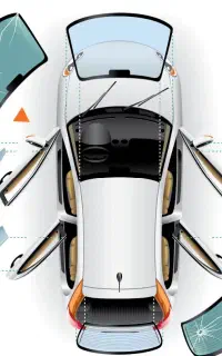 شیشه و قفل اتومبیل/ترمیم شیشه و دودی/آینه و بالابر