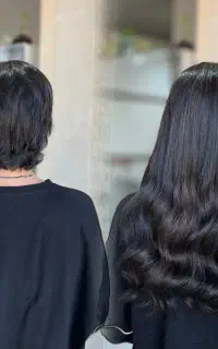 اکستنشن مو طبیعی