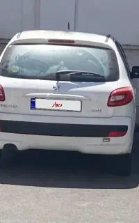 پژو ۲۰۷ tu3 مدل ۱۴۰۲ سفید بی رنگ