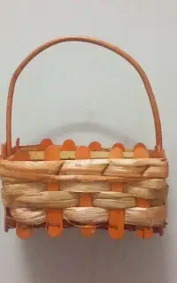 سبد چوبی کوچیک