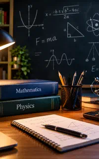 ریاضی و فیزیک رو مفهومی یاد بگیر نه حفظی.