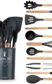 کفگیر وملاقه سیلیکونی مشگی