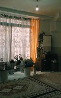 پرده پذیرایی و خواب
