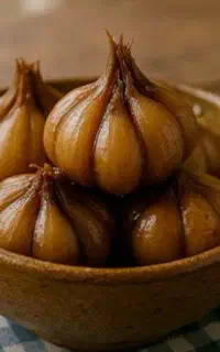 ترشی سیر هشت ساله +سیر تازه