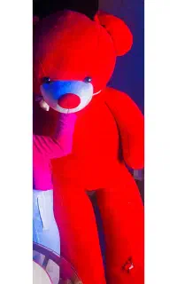 فروش عروسک خرس بزرگ قرمز