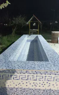 سنگ کار .پیش روپلاک نماونرده سنگی وخرده کاروبندکشی