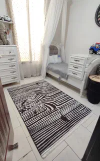 فرشینه قالیچه گورخری