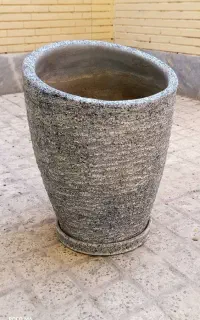 طرح سنگی گلدون