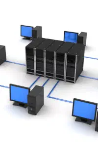 خدمات شبکه، سرور و دوربین مداربسته