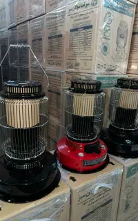 انواع بخاری نفتی هیتر برقی سولان برفاب مه پویا