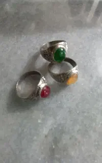 انگشتر مردانه سه عدد