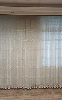۱۳مترپرده همراه بایالان پشت پرده وچوب پرده