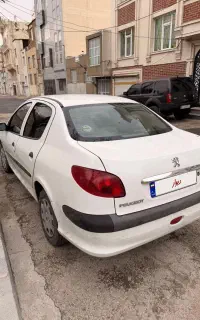 206 SD-V8 -- خودروی ۲۰۶ اس دی بی رنگ مدل ۹۸