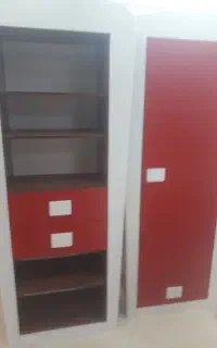 کمد لباس و کتابخانه