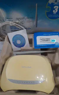 مودم تی پی لینگ باتمام لوازم