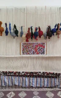 فروش کلی قالی با کارگاه و مصالح
