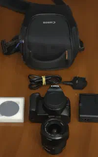 دوربین عکاسی csnon EOS 250D شاتر کم کار
