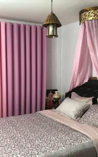 پرده اتاق خواب گونی بافت