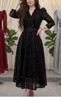 پیراهن مجلسی عروسکی شیشه ای