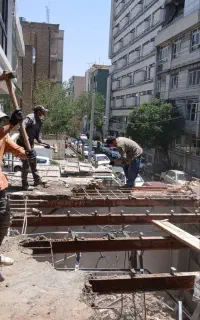 تخریب دیوار آرک اپن شومینه تخریبکار داخلی سقفکاذب