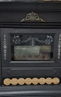 بخاری گازی طرح شومینه