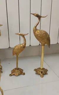 مجسمه برنز اصل بزرگ شیک پروانه و بالرین برنزی